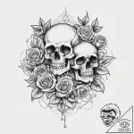 Tattoo sketch thrush, ink illustration for ta… – tattoo sketch (№1756723612_0, 01.09.2025 10:46) — tattoovalue.net