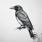 Tattoo sketch fish crow, tattoo drawing outli… – tattoo sketch (№1756729416_0, 01.09.2025 12:23) — tattoovalue.net