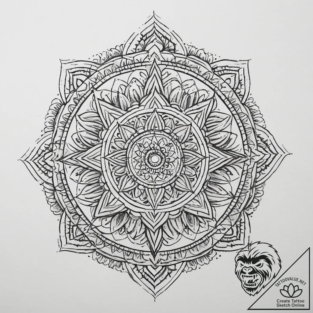 Tattoo sketch lock, concept art for tattoo, r... - tattoo sketch (№1756730623_0, 01.09.2025 12:43) — tattoovalue.net