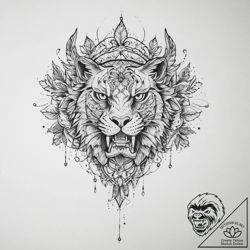 Tattoo sketch journey - tattoo sketch (№1756733206_0, 01.09.2025 13:26) — tattoovalue.net