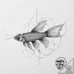 Tattoo sketch apistogramma, tattoo drawing ou… – tattoo sketch (№1756733807_0, 01.09.2025 13:36) — tattoovalue.net