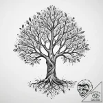 Tattoo sketch cosmic tree, artistic tattoo sk… – tattoo sketch (№1756734989_0, 01.09.2025 13:56) — tattoovalue.net