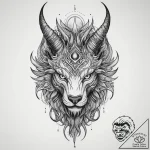 Tattoo sketch a mythological creature, ink il… – tattoo sketch (№1756736959_0, 01.09.2025 14:29) — tattoovalue.net