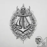 Tattoo sketch sky, concept art for tattoo, ol… – tattoo sketch (№1756737156_0, 01.09.2025 14:32) — tattoovalue.net