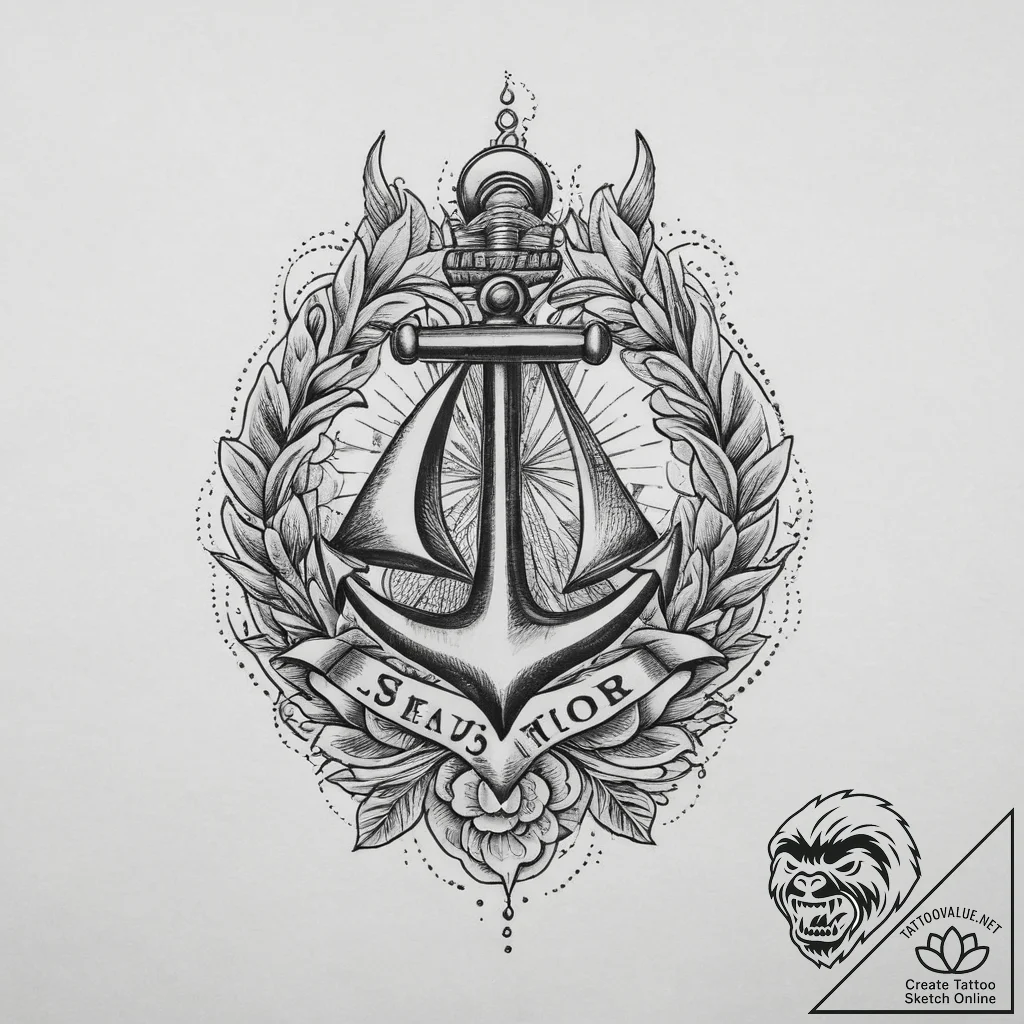 Tattoo sketch sky, concept art for tattoo, ol... - tattoo sketch (№1756737156_0, 01.09.2025 14:32) — tattoovalue.net