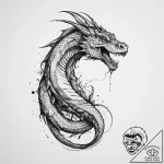 Tattoo sketch basilisk stare, artistic tattoo… – tattoo sketch (№1756737749_0, 01.09.2025 14:42) — tattoovalue.net