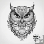 Tattoo sketch owl tattoo, tattoo drawing outl… – tattoo sketch (№1756739524_0, 01.09.2025 15:12) — tattoovalue.net