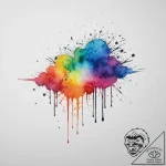 Tattoo sketch cloud with rain, tattoo drawing… – tattoo sketch (№1756739917_0, 01.09.2025 15:18) — tattoovalue.net