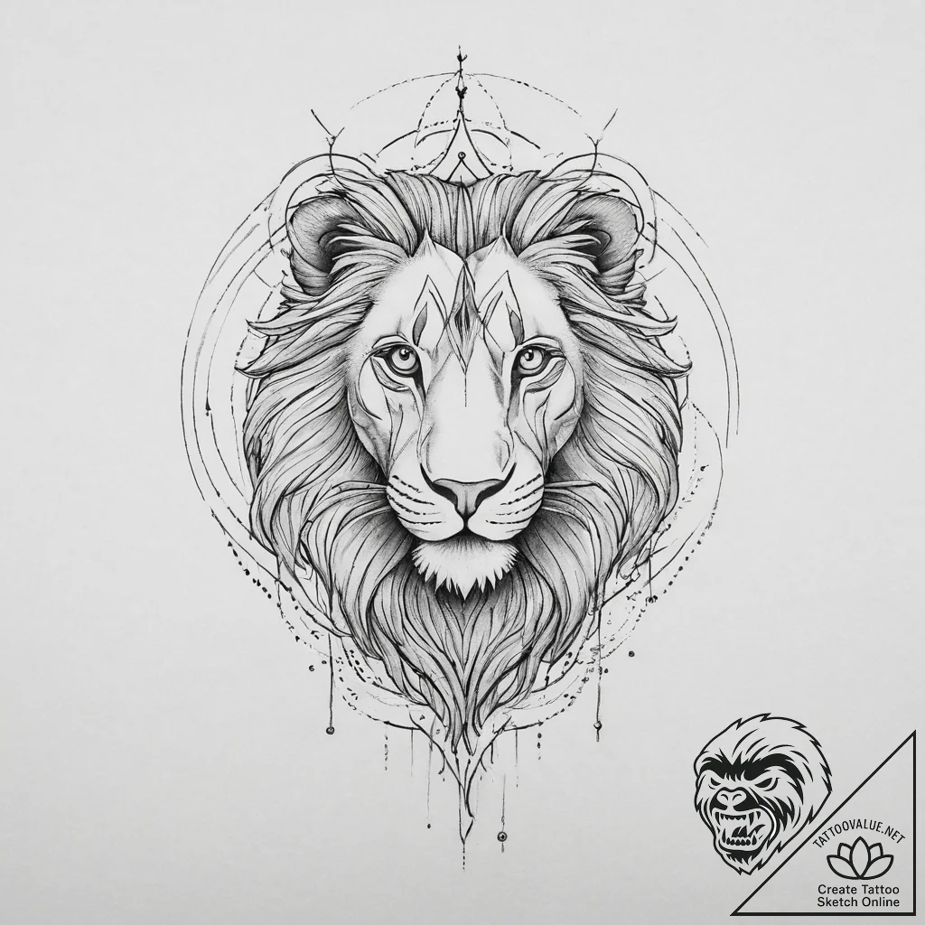 Tattoo sketch courage, tattoo sketch design,... - tattoo sketch (№1756741097_0, 01.09.2025 15:38) — tattoovalue.net