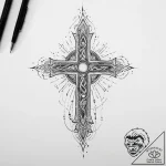 Tattoo sketch cosmic source, tattoo flash she… – tattoo sketch (№1756741686_0, 01.09.2025 15:48) — tattoovalue.net