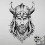 Tattoo sketch thor, tattoo drawing outline, o… – tattoo sketch (№1756743652_0, 01.09.2025 16:20) — tattoovalue.net