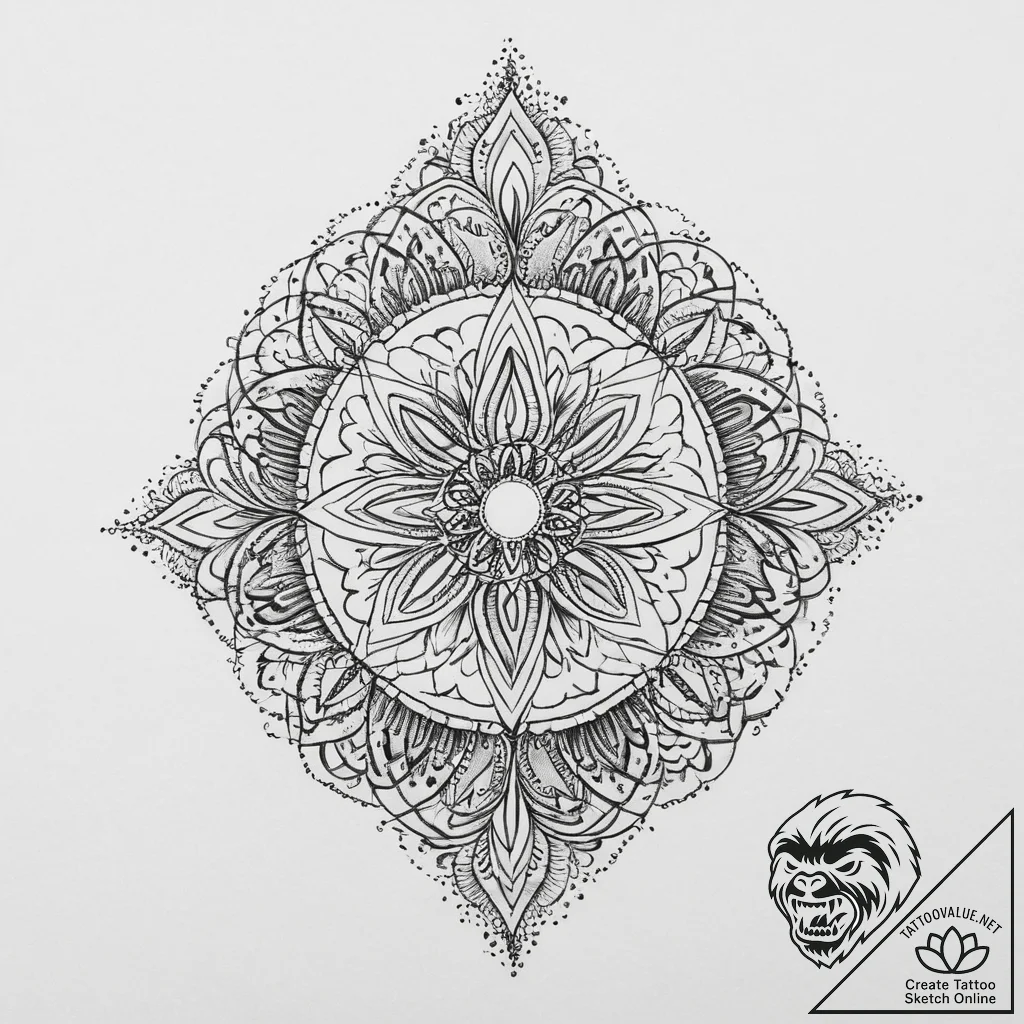 Tattoo sketch banksia, concept art for tattoo... - tattoo sketch (№1756744833_0, 01.09.2025 16:40) — tattoovalue.net