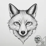 Tattoo sketch fox tattoo – tattoo sketch (№1756746602_0, 01.09.2025 17:10) — tattoovalue.net