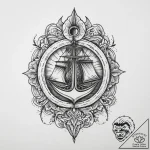 Tattoo sketch mystical drawing, ink illustrat… – tattoo sketch (№1756748761_0, 01.09.2025 17:46) — tattoovalue.net
