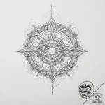 Tattoo sketch cosmic dimension, tattoo flash… – tattoo sketch (№1756748958_0, 01.09.2025 17:49) — tattoovalue.net
