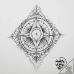 Tattoo sketch sacred earth, tattoo flash shee… – tattoo sketch (№1756749351_0, 01.09.2025 17:55) — tattoovalue.net