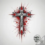 Tattoo sketch red, tattoo line art, on a clea… – tattoo sketch (№1756752467_0, 01.09.2025 18:47) — tattoovalue.net