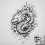 Tattoo sketch kirin, tattoo drawing outline,… – tattoo sketch (№1756753629_0, 01.09.2025 19:07) — tattoovalue.net