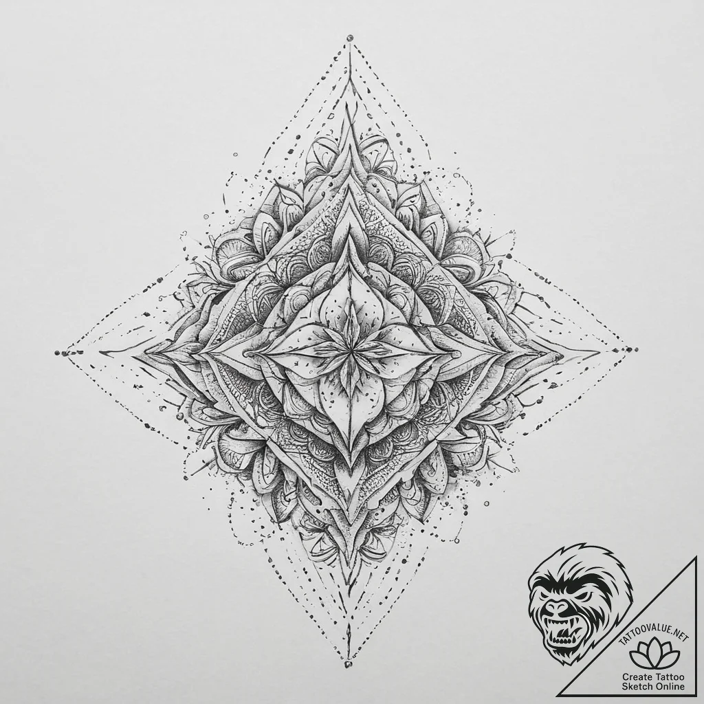 Tattoo sketch makeup tattoo, concept art for... - tattoo sketch (№1756756542_0, 01.09.2025 19:55) — tattoovalue.net
