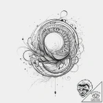 Tattoo sketch elegant swirl, tattoo drawing o… – tattoo sketch (№1756758672_0, 01.09.2025 20:31) — tattoovalue.net