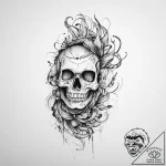 Tattoo sketch trash polka надпись, tattoo dra… – tattoo sketch (№1756758866_0, 01.09.2025 20:34) — tattoovalue.net