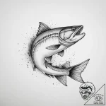 Tattoo sketch arctic char – tattoo sketch (№1756759447_0, 01.09.2025 20:44) — tattoovalue.net