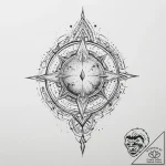 Tattoo sketch universe – tattoo sketch (№1756760416_0, 01.09.2025 21:00) — tattoovalue.net