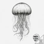 Tattoo sketch jellyfish tattoo, tattoo line a… – tattoo sketch (№1756763578_0, 01.09.2025 21:52) — tattoovalue.net