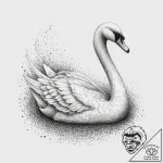 Tattoo sketch swan tattoo, tattoo sketch desi… – tattoo sketch (№1756767545_0, 01.09.2025 22:59) — tattoovalue.net
