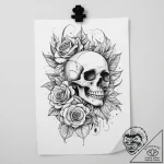 Tattoo sketch backpack with a quote, tattoo l… – tattoo sketch (№1756768143_0, 01.09.2025 23:09) — tattoovalue.net