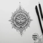 Tattoo sketch silver – tattoo sketch (№1756770338_0, 01.09.2025 23:45) — tattoovalue.net