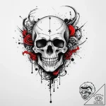 Tattoo sketch hieroglyphic symbol for “death”… – tattoo sketch (№1756770541_0, 01.09.2025 23:49) — tattoovalue.net