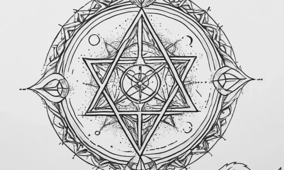 Tattoo sketch sephirot kabbalah - tattoo sketch (№1756773100_0, 02.09.2025 00:31) — tattoovalue.net