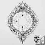 Tattoo sketch moon phases, tattoo flash sheet… – tattoo sketch (№1756775289_0, 02.09.2025 01:08) — tattoovalue.net