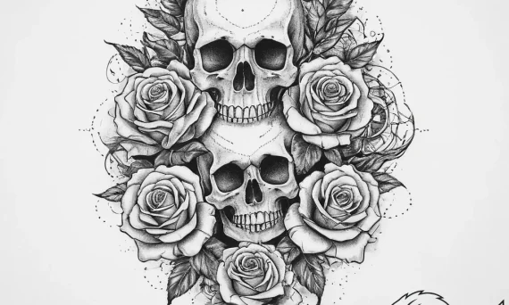 Tattoo sketch cosmic essence, artistic tattoo... - tattoo sketch (№1756789994_0, 02.09.2025 05:13) — tattoovalue.net