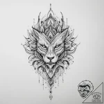 Tattoo sketch link, concept art for tattoo, b… – tattoo sketch (№1756792618_0, 02.09.2025 05:56) — tattoovalue.net