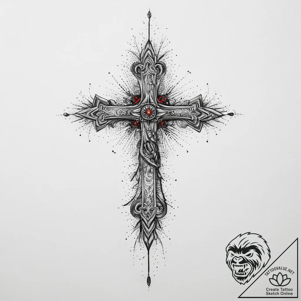 Tattoo sketch лайнворк с космосом, artistic t... - tattoo sketch (№1756792817_0, 02.09.2025 06:00) — tattoovalue.net
