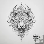 Tattoo sketch replica – tattoo sketch (№1756796040_0, 02.09.2025 06:54) — tattoovalue.net