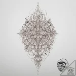 Tattoo sketch gold – tattoo sketch (№1756799653_0, 02.09.2025 07:54) — tattoovalue.net