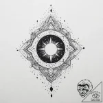 Tattoo sketch cosmic fount, tattoo flash shee… – tattoo sketch (№1756801461_0, 02.09.2025 08:24) — tattoovalue.net