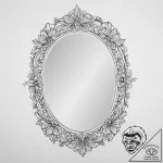 Tattoo sketch mirror – tattoo sketch (№1756802856_0, 02.09.2025 08:47) — tattoovalue.net
