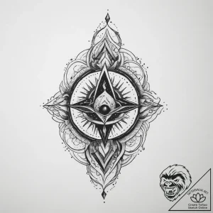 Tattoo sketch sacred space, tattoo drawing ou… – tattoo sketch (№1756803850_0, 02.09.2025 09:04) — tattoovalue.net
