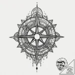 Tattoo sketch hands with a star, tattoo line… – tattoo sketch (№1756804051_0, 02.09.2025 09:07) — tattoovalue.net