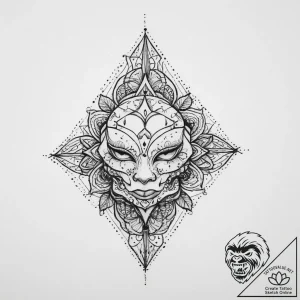 Tattoo sketch a symbolic idea, tattoo line ar… – tattoo sketch (№1756804865_0, 02.09.2025 09:21) — tattoovalue.net