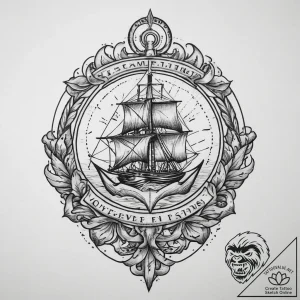 Tattoo sketch fortress, tattoo line art, bold… – tattoo sketch (№1756807081_0, 02.09.2025 09:58) — tattoovalue.net