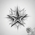 Tattoo sketch тонкие линии в виде звезд, arti… – tattoo sketch (№1756885351_0, 03.09.2025 07:42) — tattoovalue.net