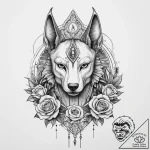 Tattoo sketch anubis, concept art for tattoo,… – tattoo sketch (№1756887111_0, 03.09.2025 08:11) — tattoovalue.net