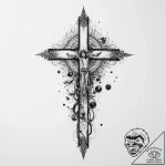Tattoo sketch spiritual portrayal, tattoo dra… – tattoo sketch (№1756888696_0, 03.09.2025 08:38) — tattoovalue.net