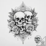Tattoo sketch симметричный узор, tattoo sketc… – tattoo sketch (№1756889292_0, 03.09.2025 08:48) — tattoovalue.net