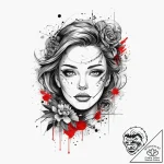 Tattoo sketch metal, artistic tattoo sketch,… – tattoo sketch (№1756889885_0, 03.09.2025 08:58) — tattoovalue.net